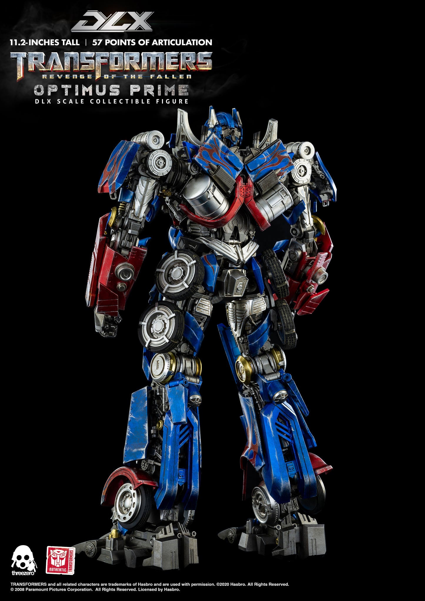 Transformers: Revenge of the Fallen – DLX Optimus  back view