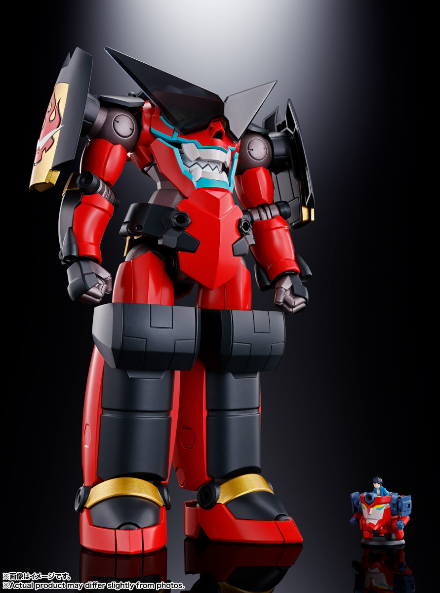 Soul of Chogokin SOC GX-107 Gurren Lagann & Giga Drill Set "Tengen Toppa Gurren Lagann", TAMASHII NATIONS separated to 2 modes