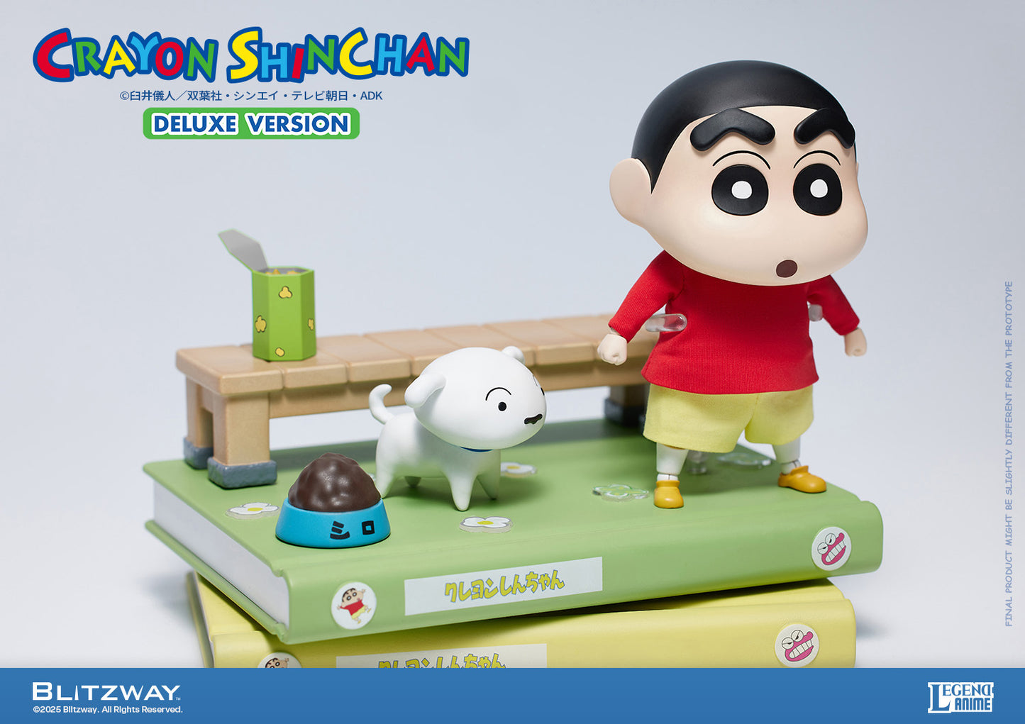 Pre Order Crayon Shinchan DX Version Action Figure