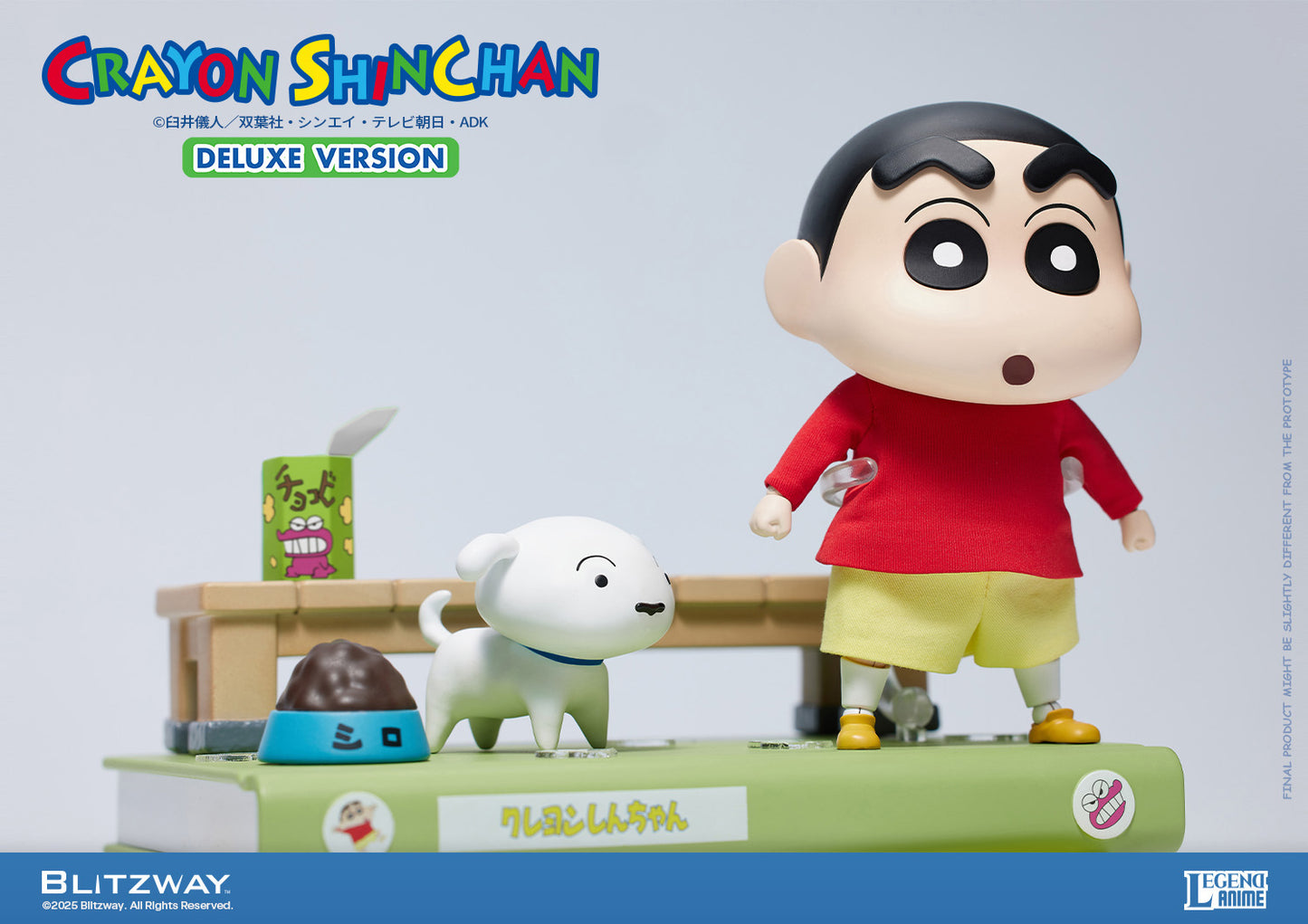 Pre Order Crayon Shinchan DX Version Action Figure