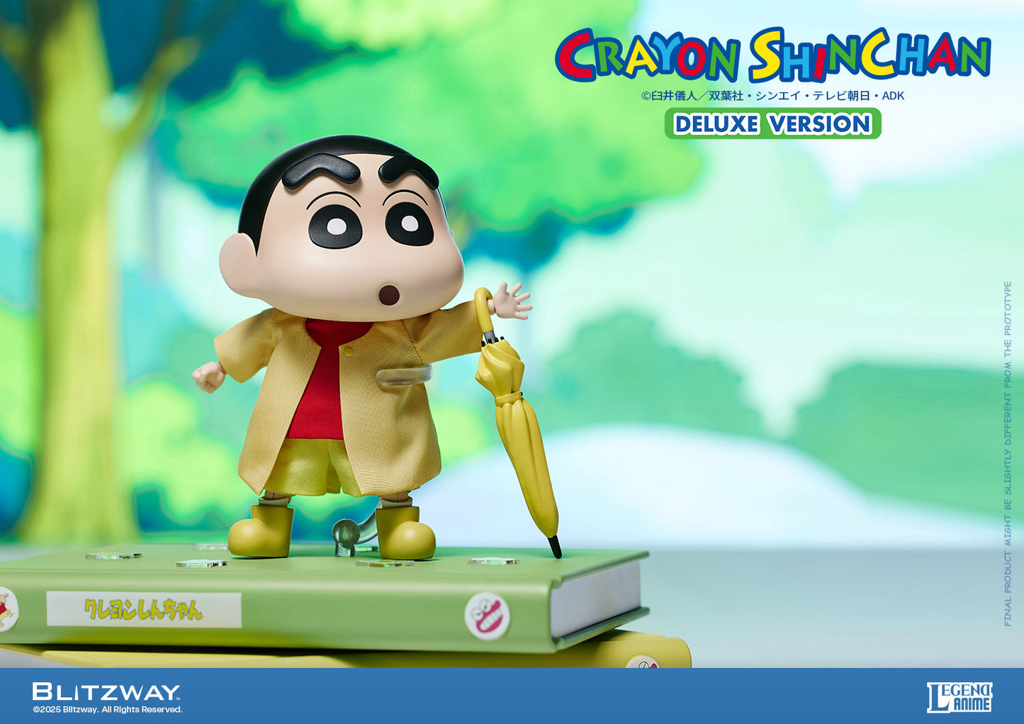 Pre Order Crayon Shinchan DX Version Action Figure