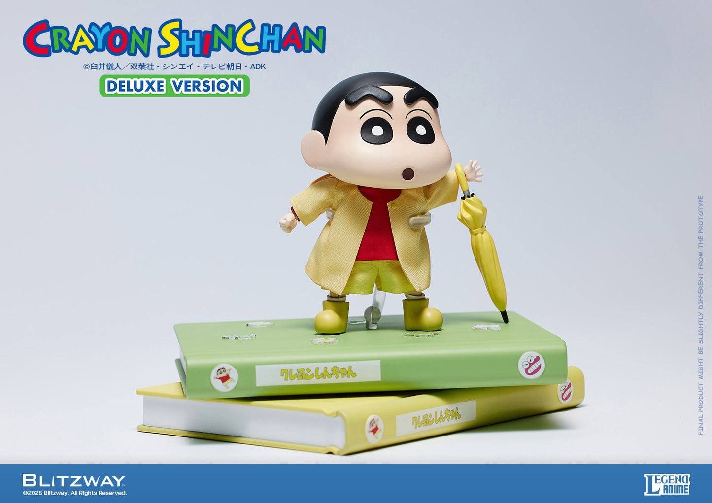 Pre Order Crayon Shinchan DX Version Action Figure