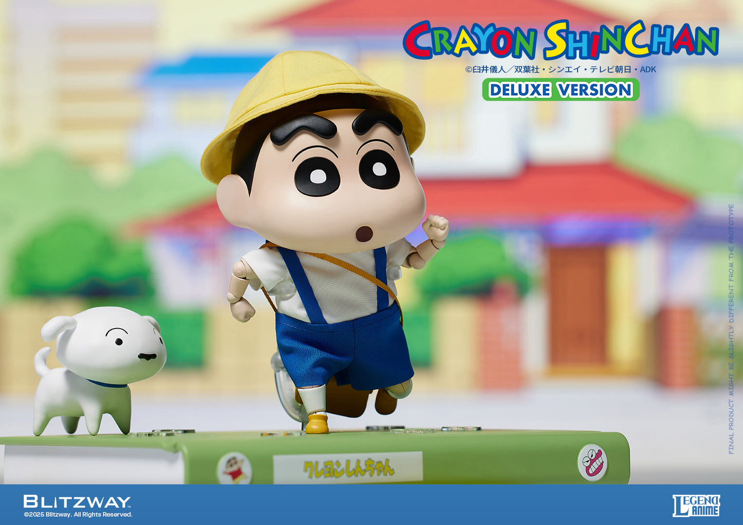 Pre Order Crayon Shinchan DX Version Action Figure