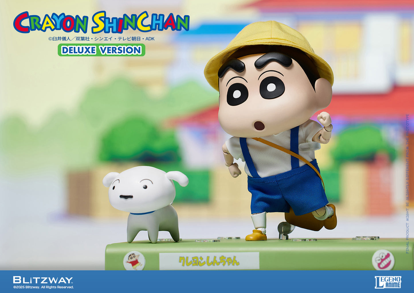 Pre Order Crayon Shinchan DX Version Action Figure