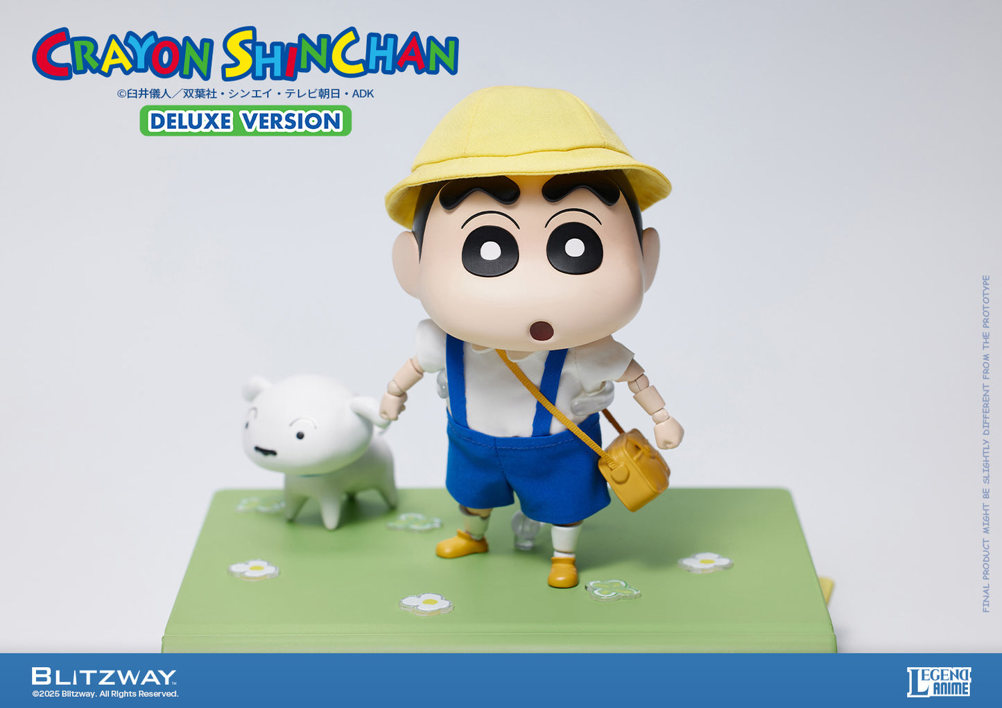 Pre Order Crayon Shinchan DX Version Action Figure