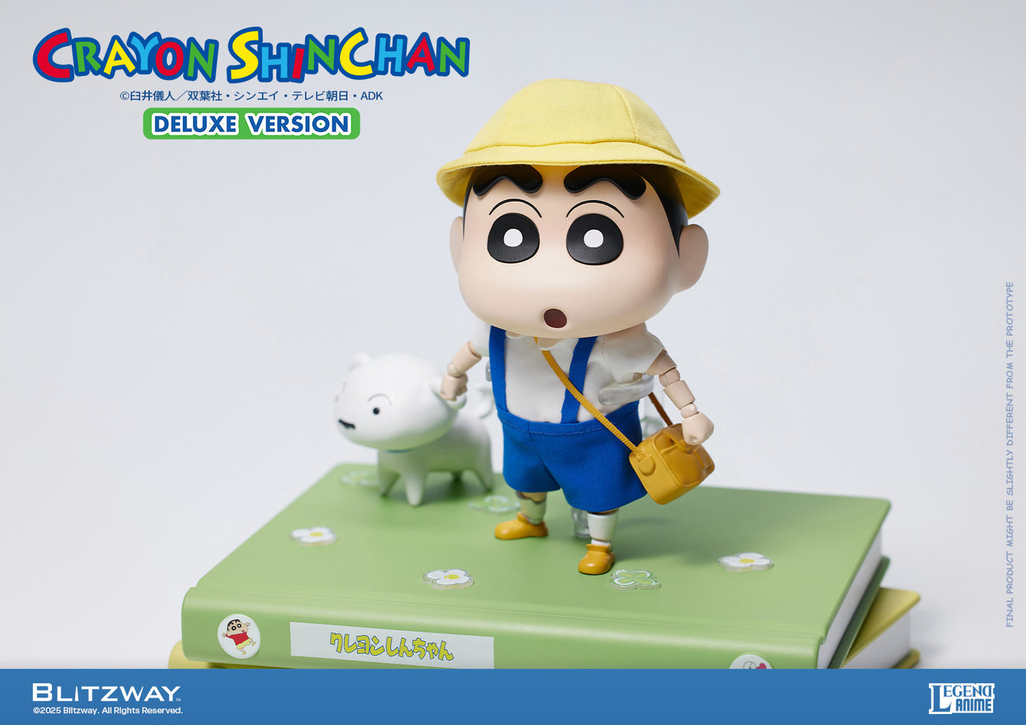 Pre Order Crayon Shinchan DX Version Action Figure