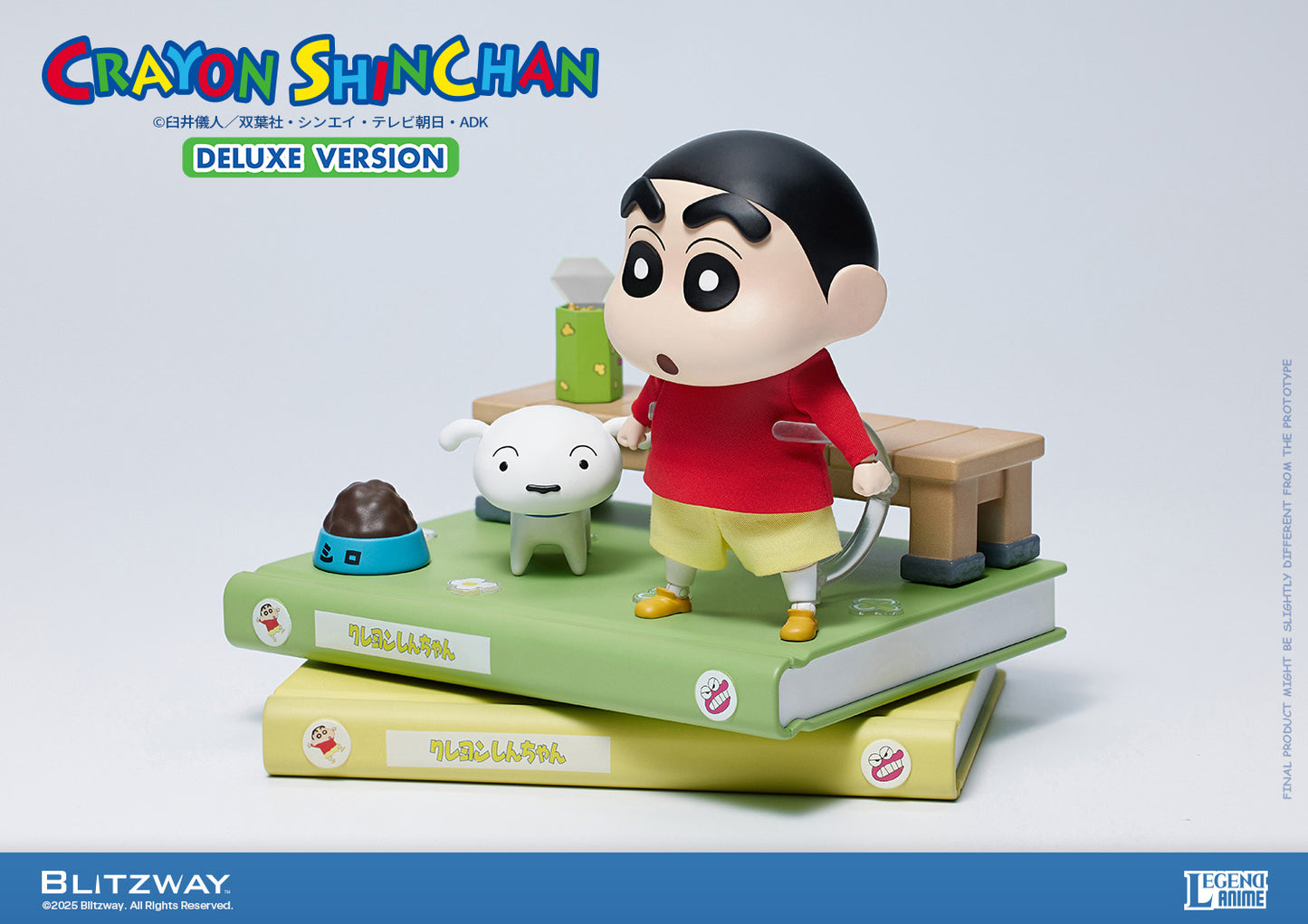 Pre Order Crayon Shinchan DX Version Action Figure