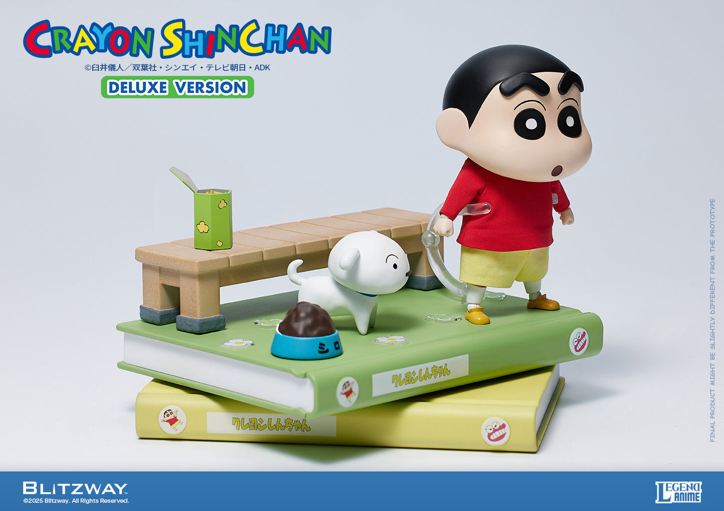 Pre Order Crayon Shinchan DX Version Action Figure