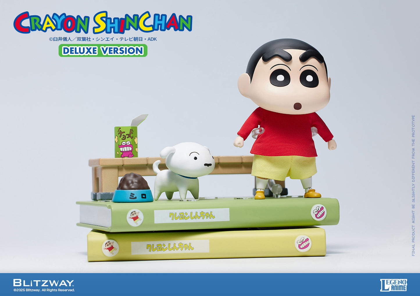 Pre Order Crayon Shinchan DX Version Action Figure