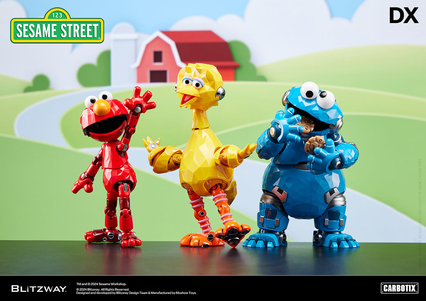 Pre Order Blitzway Carbotix Sesame Street DX Version