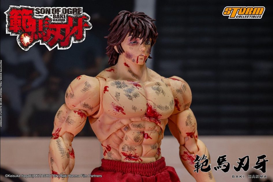 "Bloody Version" Baki the Grappler Baki Hanma 1/12 Scale Event Exclusive Storm Collectibles