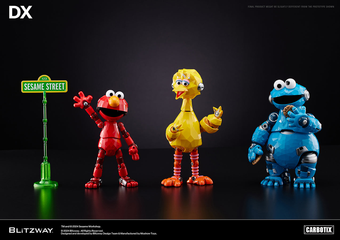 Pre Order Blitzway Carbotix Sesame Street DX Version