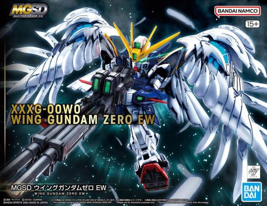 MGSD Wing Gundam Zero EW "Mobile Suit Gundam Wing: Endless Waltz" - Bandai Hobby SD Master Grade Model Kit