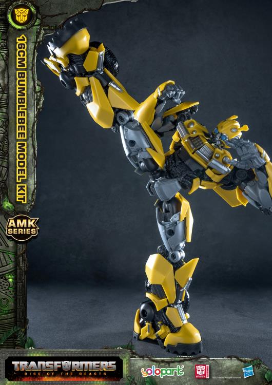 Transformers: Rise of the Beasts Bumblebee Advanced Model Kit high kick