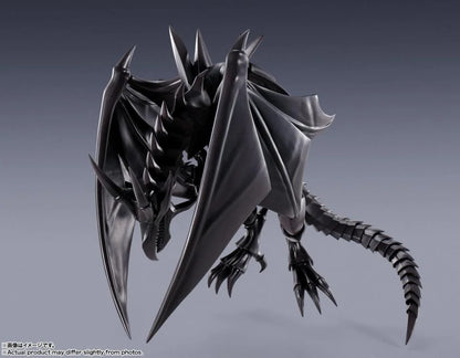 Yu-Gi-Oh! Duel Monsters S.H.MonsterArts Red-Eyes Black Dragon wings folded down
