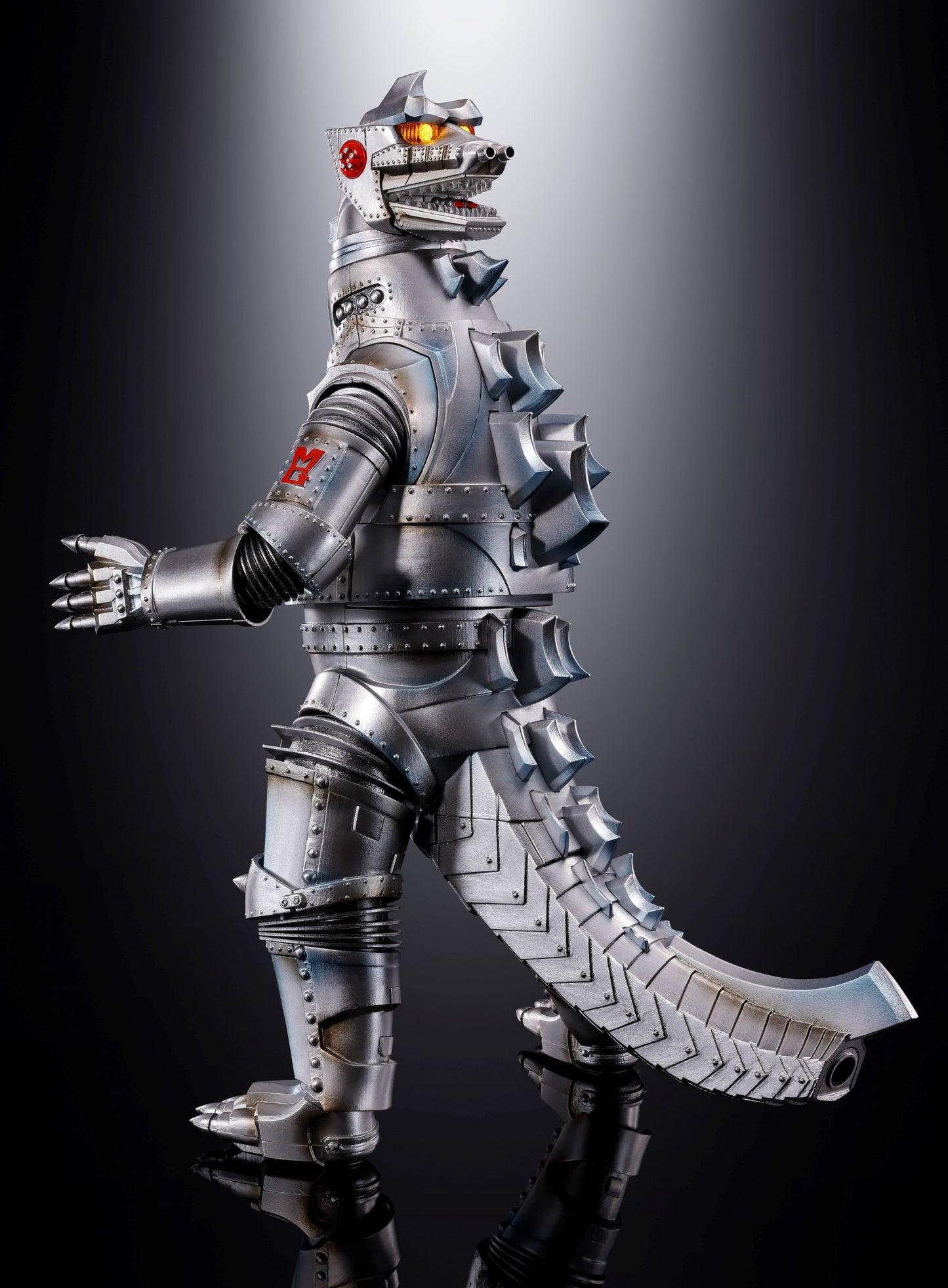 MECHAGODZILLA 1974 "Godzilla vs Mechagodzilla", TAMASHII NATIONS DX SOUL OF CHOGOKIN back view