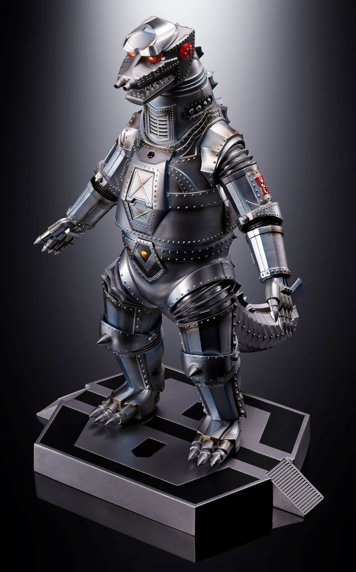 MECHAGODZILLA 1974 "Godzilla vs Mechagodzilla", TAMASHII NATIONS DX SOUL OF CHOGOKIN left view