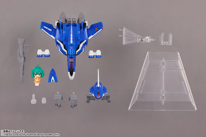 VF-25G Messiah Valkyrie with Ranka Lee "Macross Delta" - Bandai Tiny Session