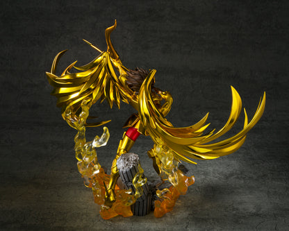 SAGITTARIUS SEIYA "SAINT SEIYA", TAMASHII NATIONS Figuarts Zero Touche Métallique back view