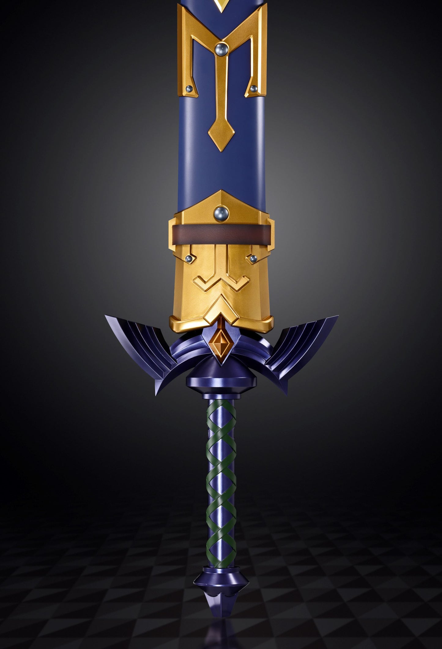 THE LEGEND OF ZELDA MASTER SWORD "THE LEGEND OF ZELDA" close up with sleeve 