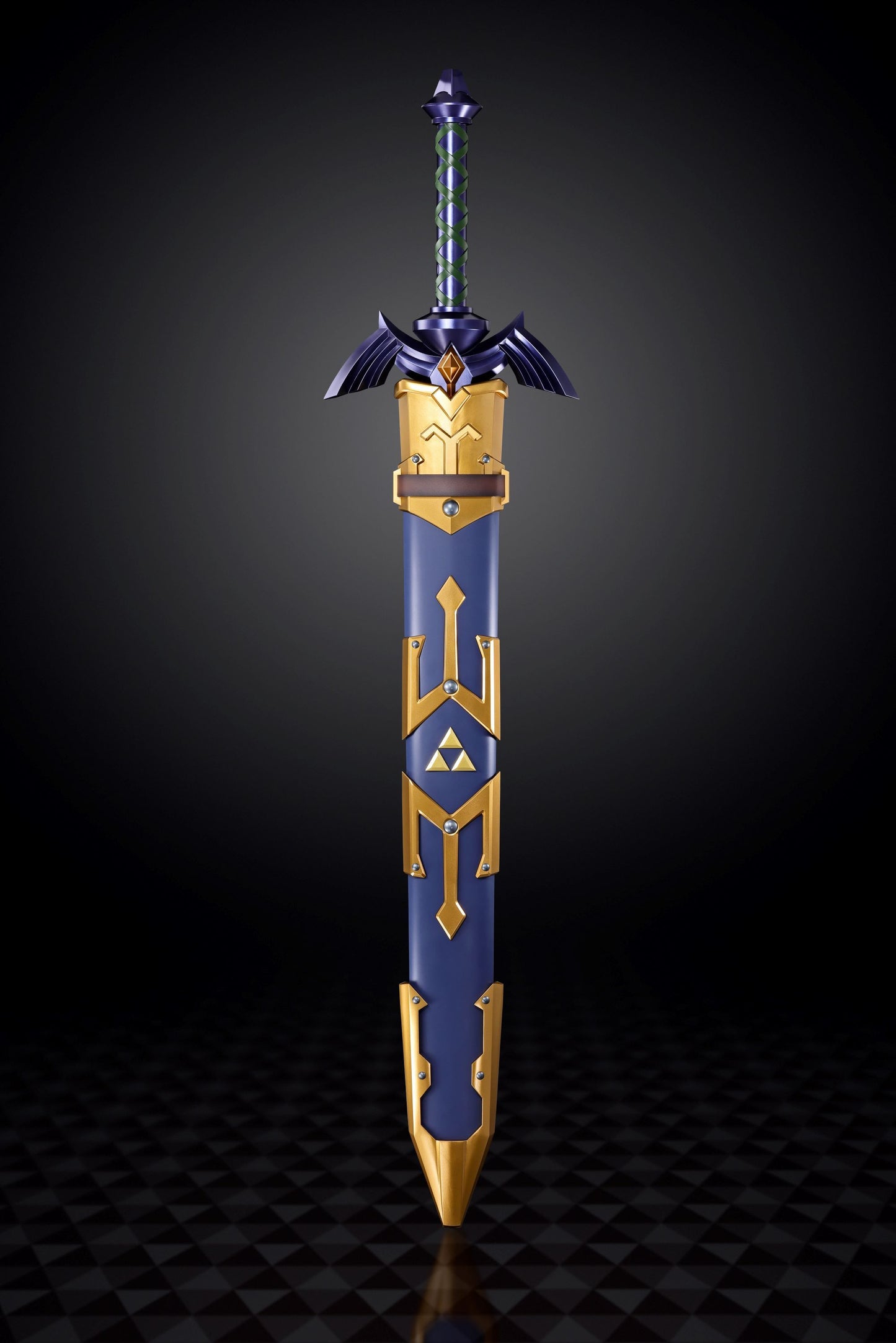 THE LEGEND OF ZELDA MASTER SWORD "THE LEGEND OF ZELDA" sword pointing down