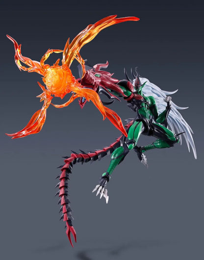Elemental Hero Flame Wingman "Yu-Gi-Oh! GX", TAMASHII NATIONS S.H.MonsterArts fire blast