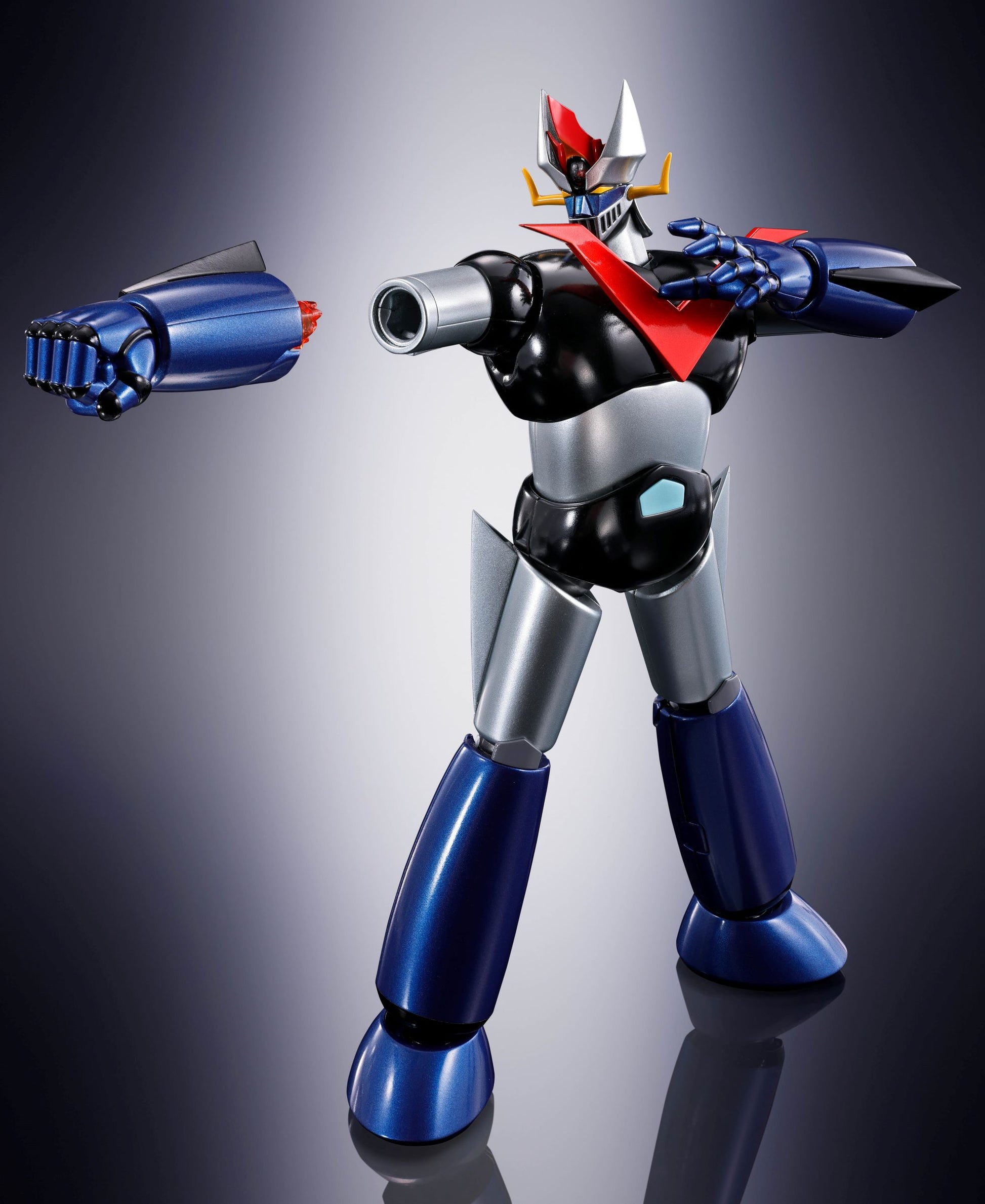 GX-111 GREAT MAZINGER KAKUMEI SHINKA "GREAT MAZINGER", TAMASHII NATIONS SOUL OF CHOGOKIN rocket punch