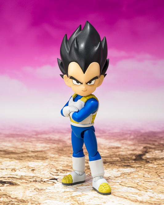 Pre Order VEGETA (MINI) -DAIMA- "Dragon Ball DAIMA", TAMASHII NATIONS S.H.Figuarts