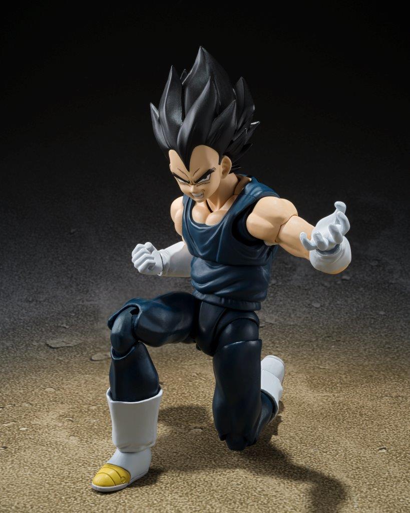 VEGETA SUPER HERO "DRAGON BALL SUPER" kneeling down pose