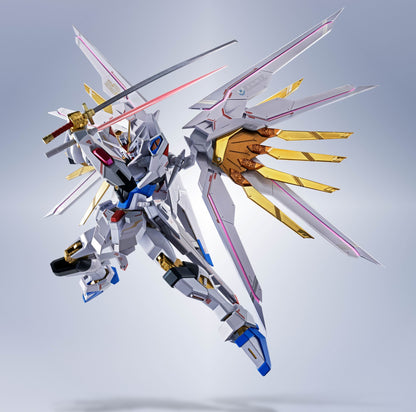 PROUD DEFENDER ＆ EFFECT PARTS SET "GUNDAM SEED FREEDOM", TAMASHII NATIONS METAL ROBOT SPIRITS freedom gundam holding sword