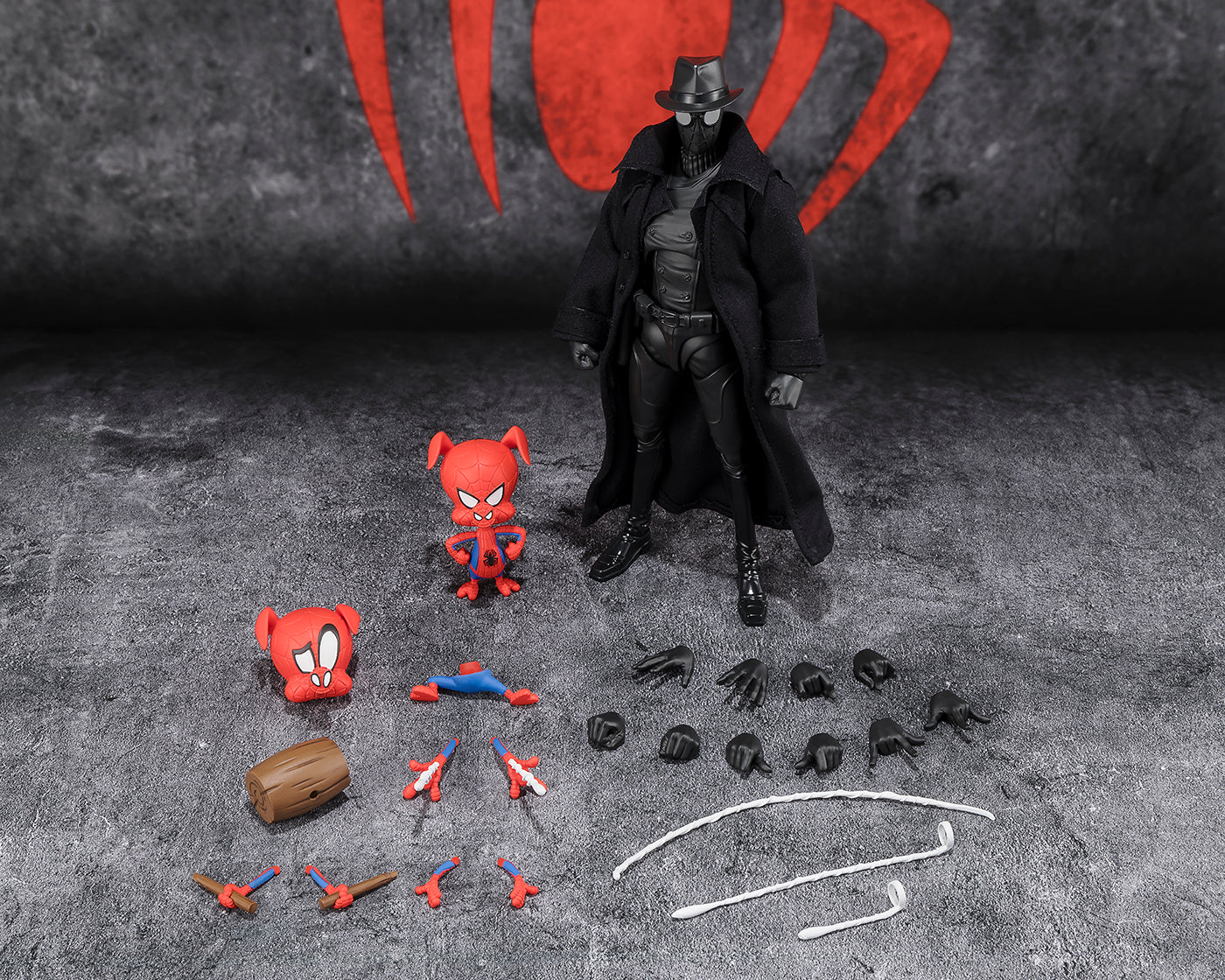 Pre Order Spider-Man Noir and Spider-Ham "Spider-Man: Across the Spider-Verse" - Tamashii Nations S.H.Figuarts