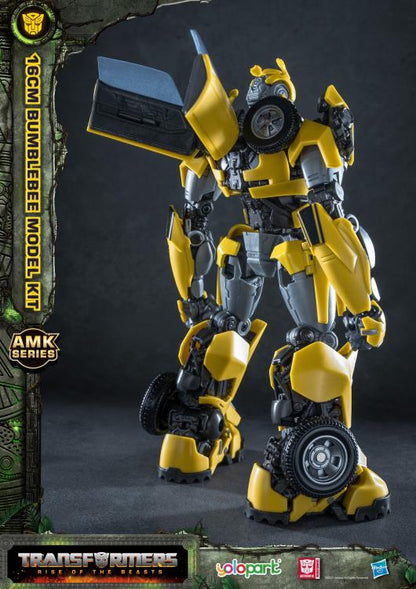 Transformers: Rise of the Beasts Bumblebee Advanced Model Kit back view