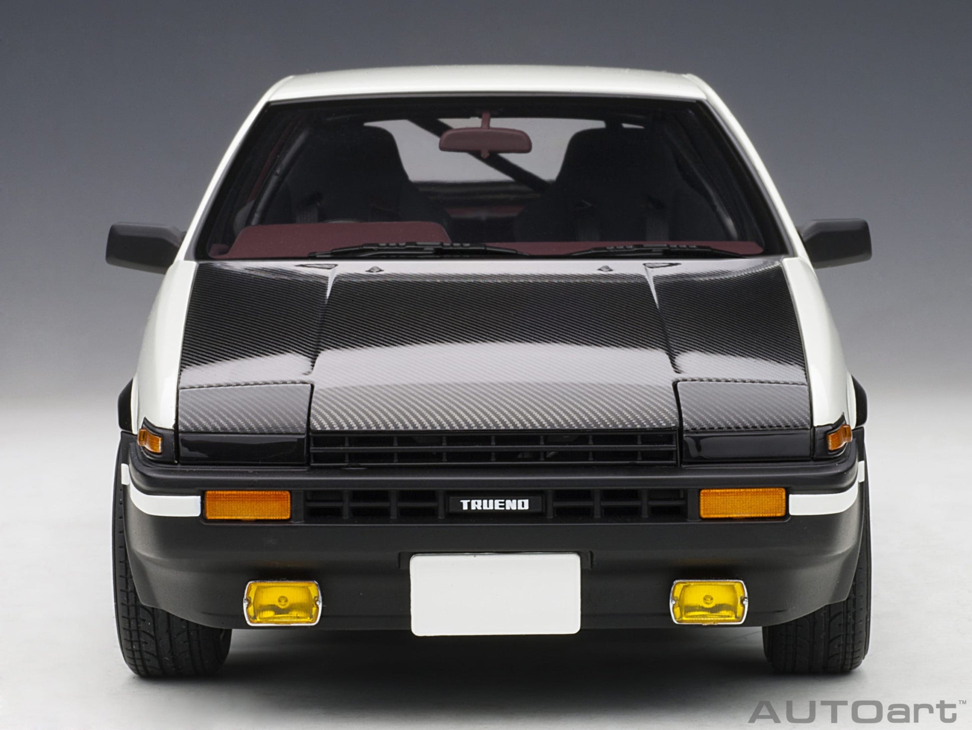 AUTOart Toyota Sprinter Trueno (AE86) "Initial D" Project D Final Version 1:18 front view