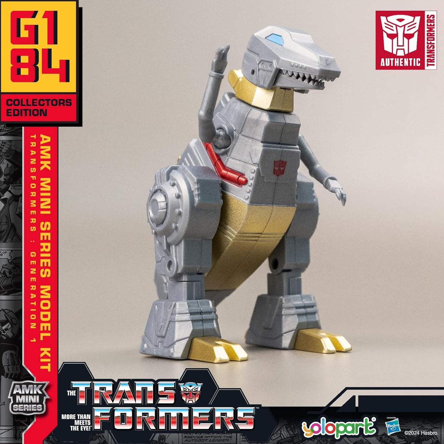 Transformers: G1 Grimlock Advanced Model Kit Mini AMK Mini Series