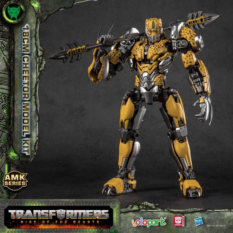 Transformers: Rise of the Beasts Cheetor Advanced Model Kit standing pose