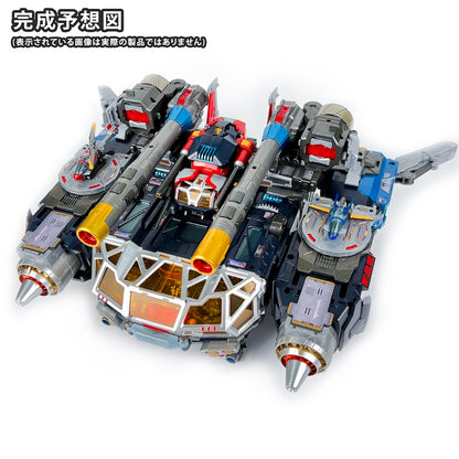 Diaclone 3rd party DA-100 Robot Base Cloud Across Magnetic Stickers