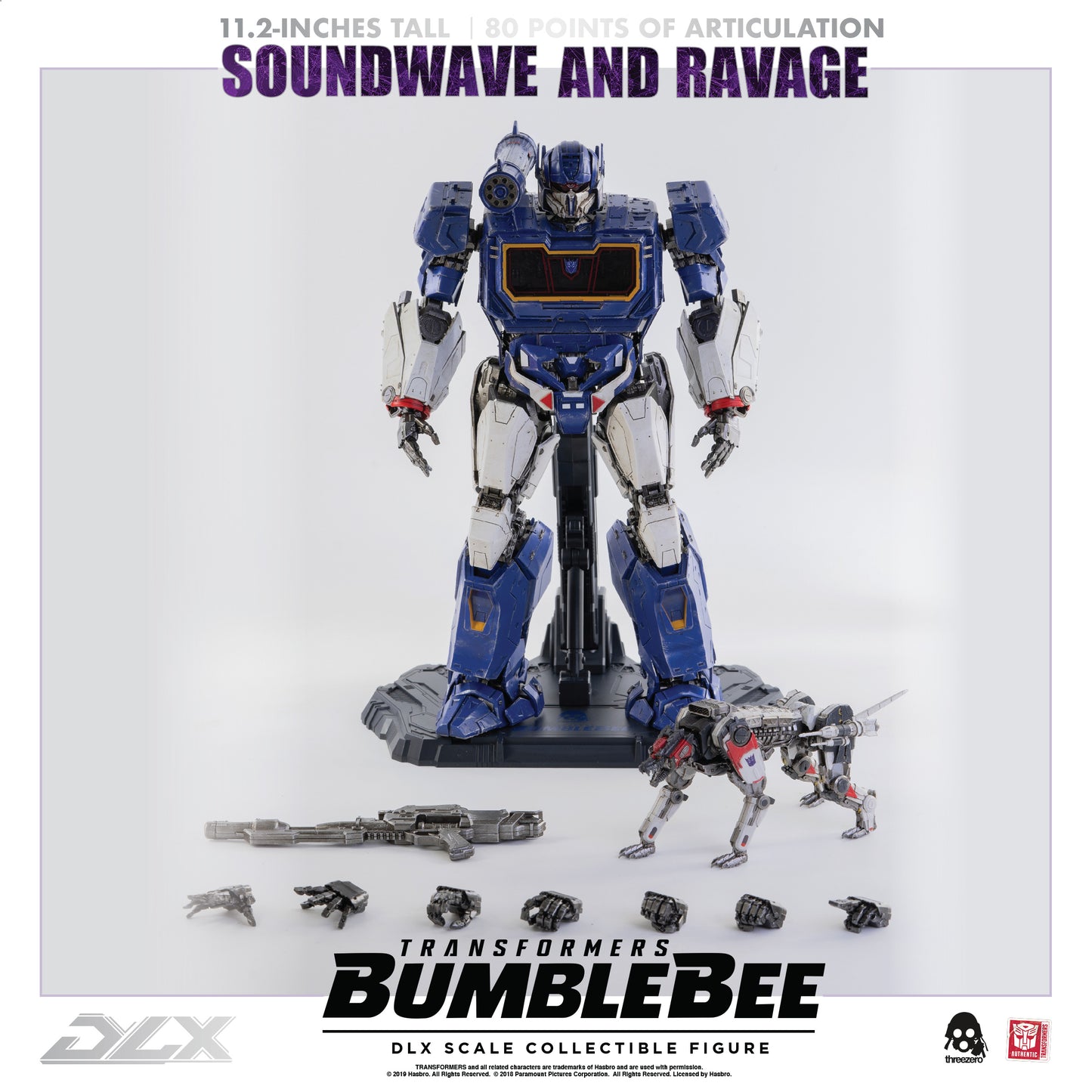 Pre Order Transformers: Bumblebee - DLX Soundwave and Ravage Reissue