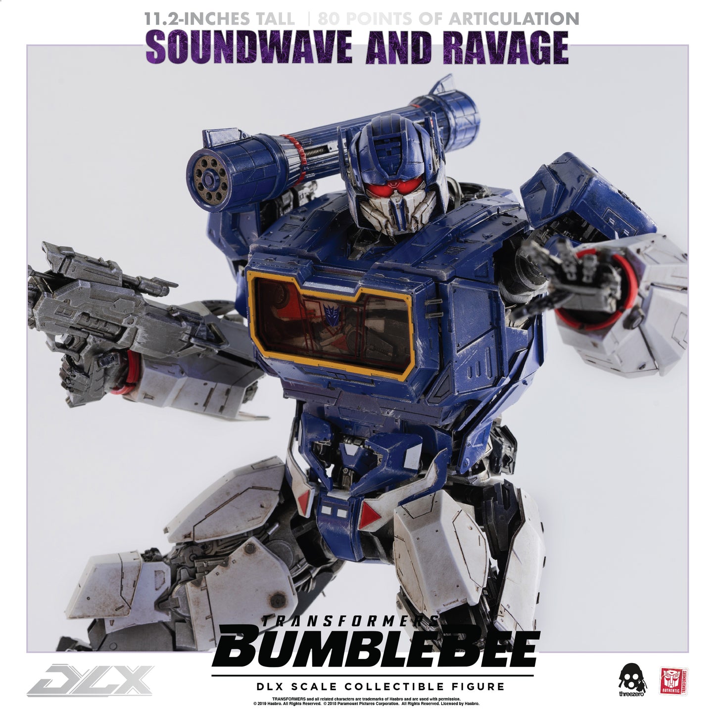 Pre Order Transformers: Bumblebee - DLX Soundwave and Ravage Reissue