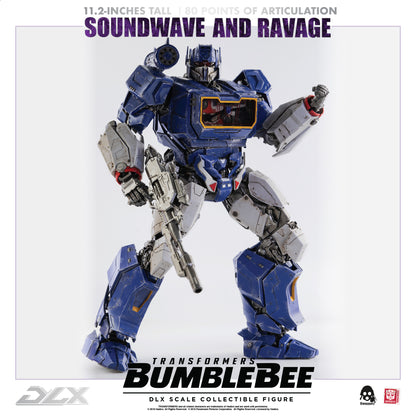 Pre Order Transformers: Bumblebee - DLX Soundwave and Ravage Reissue