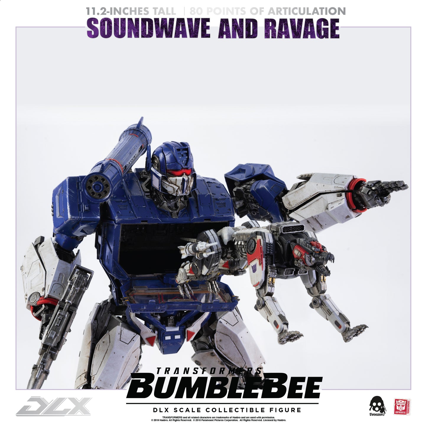 Pre Order Transformers: Bumblebee - DLX Soundwave and Ravage Reissue