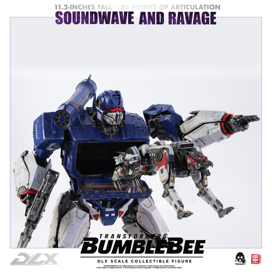 Pre Order Transformers: Bumblebee - DLX Soundwave and Ravage Reissue