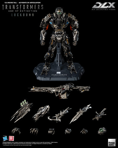 Pre Order Transformers: Age of Extinction - DLX Lockdown by Threezero