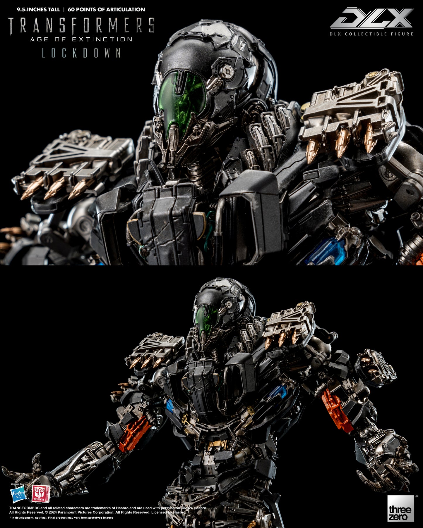 Pre Order Lockdown "Transformers: Age of Extinction" - Threezero DLX Scale Collectible Figure