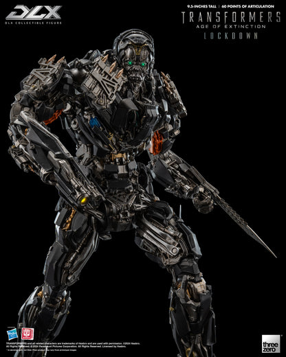 Pre Order Transformers: Age of Extinction - DLX Lockdown by Threezero