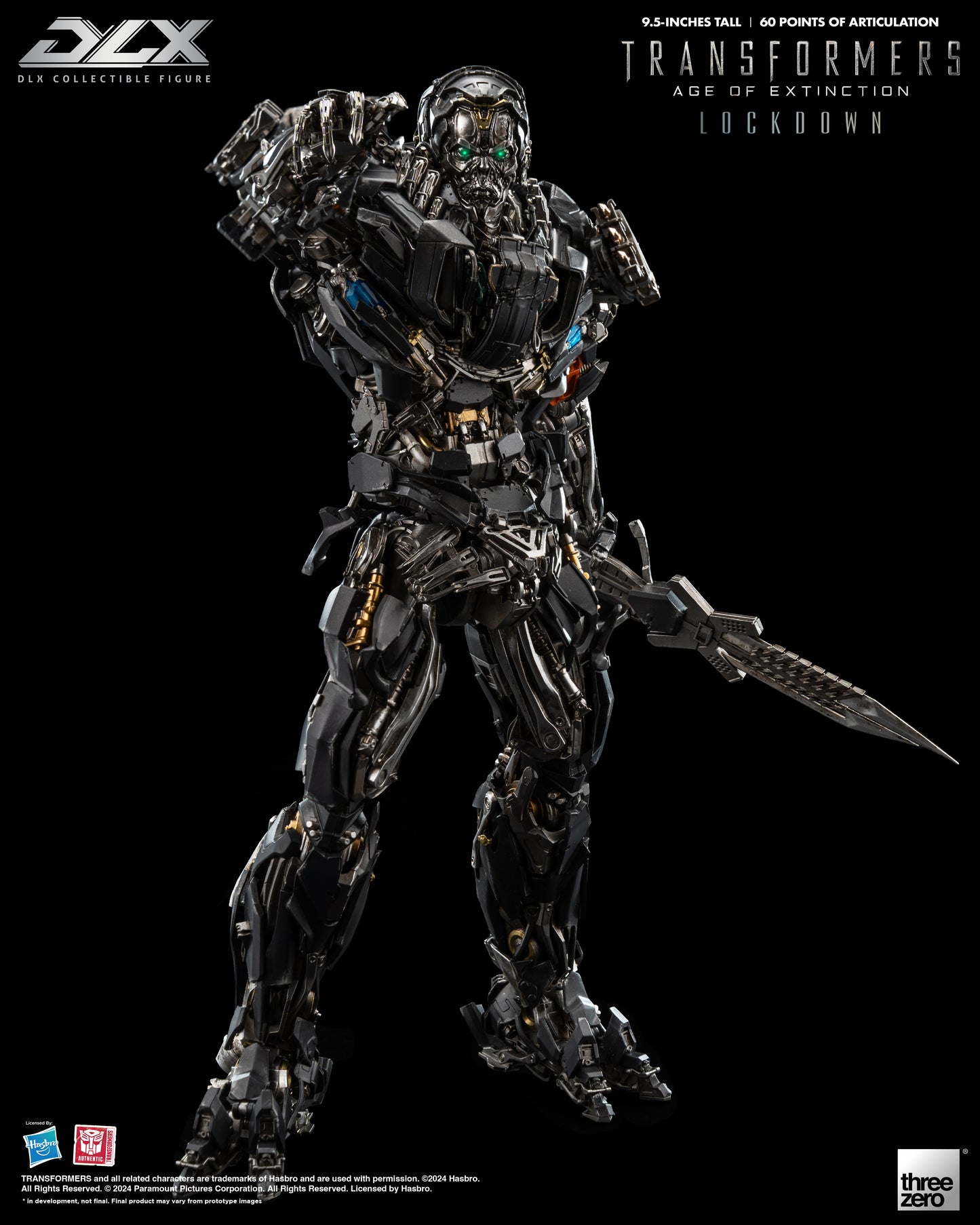 Pre Order Lockdown "Transformers: Age of Extinction" - Threezero DLX Scale Collectible Figure