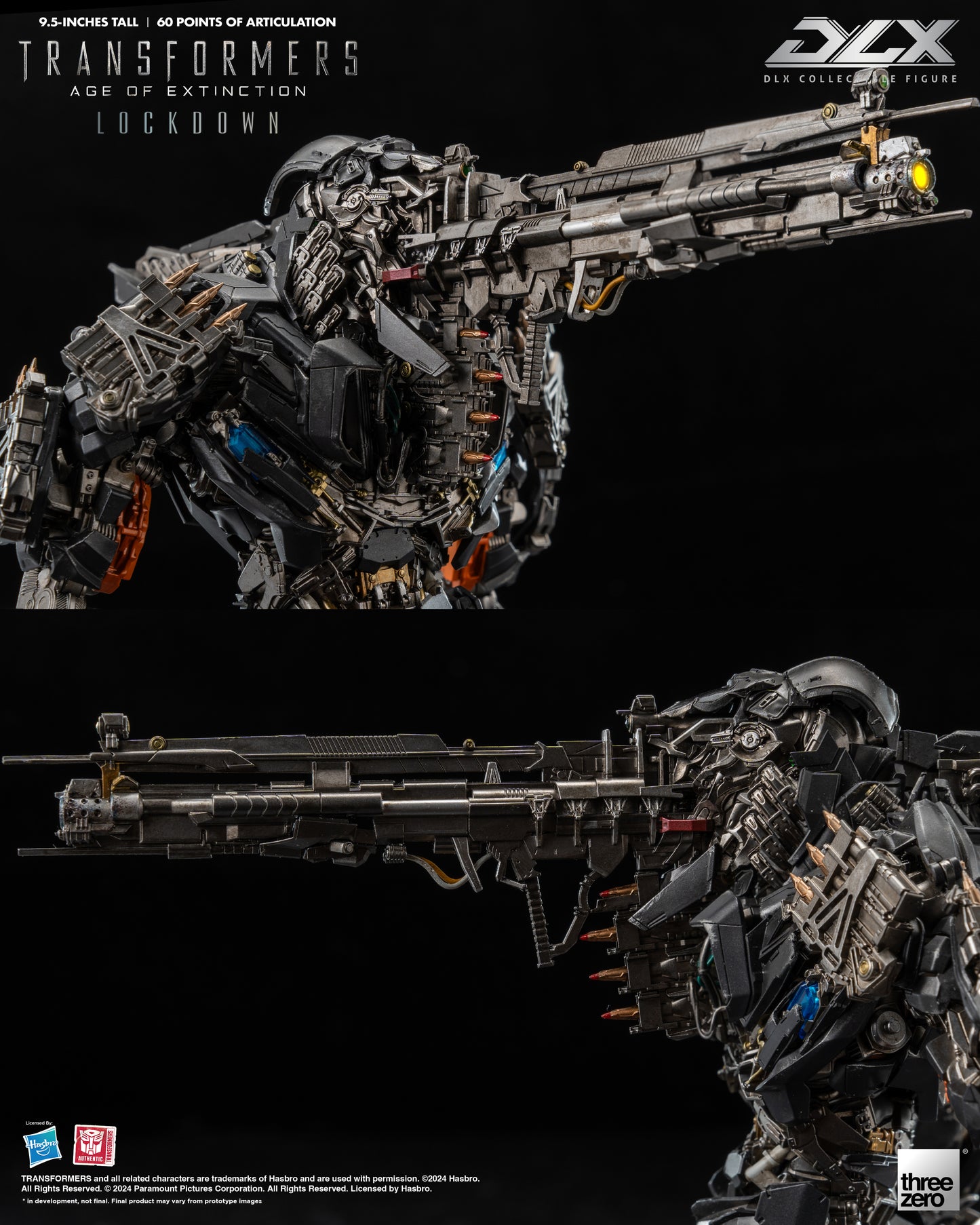 Pre Order Transformers: Age of Extinction - DLX Lockdown by Threezero