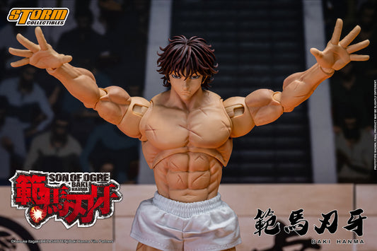 BAKI HANMA "SON OF THE ORGE" Action Figuree Storm Collectibles