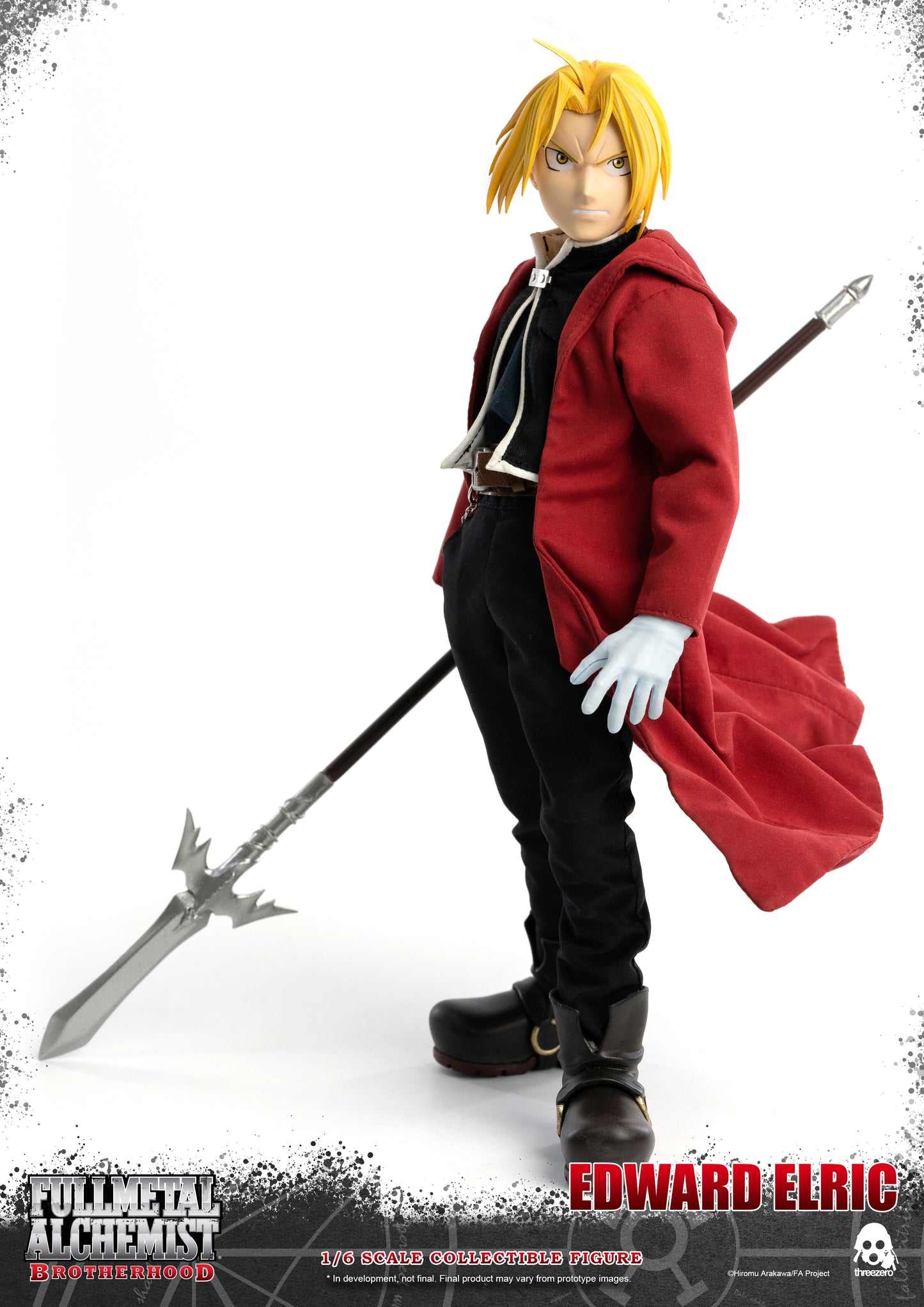 Fullmetal Alchemist: Brotherhood Edward holding spear