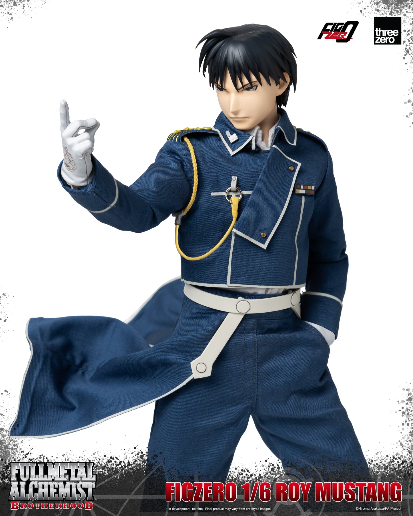 Pre Order Roy Mustang "Fullmetal Alchemist: Brotherhood" - Threezero FigZero 1/6 Scale Collectible Figure