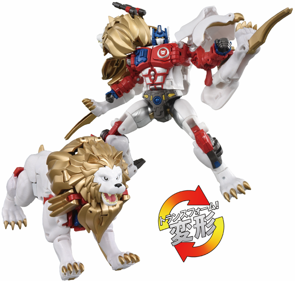 Transformers 40th Selection LIO CONVOY showing both modes